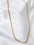 10K Yellow Gold 2mm Diamond-Cut Cuban Chain