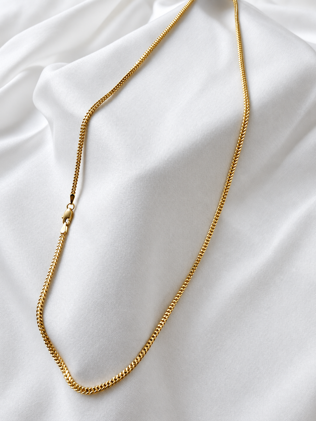 10K Yellow Gold 1.7mm Franco Chain