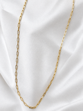 10K Yellow Gold 1.5mm Fine Paperclip Chain