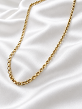 10K Yellow Gold 2.5mm Rolo Link Chain